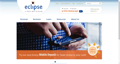 Desktop Screenshot of eclipsebank.com